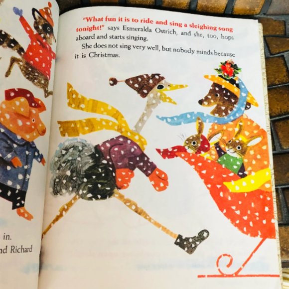 80's "Jingle Bells" A Little Golden Book - Christmas Book - Kids Holiday Book - Picture 6 of 9